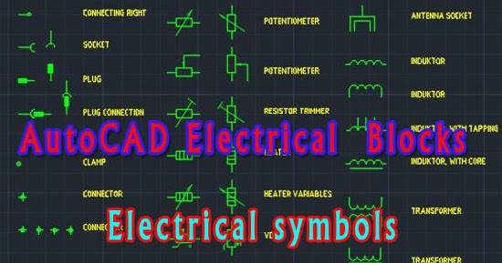 free electrical cad blocks